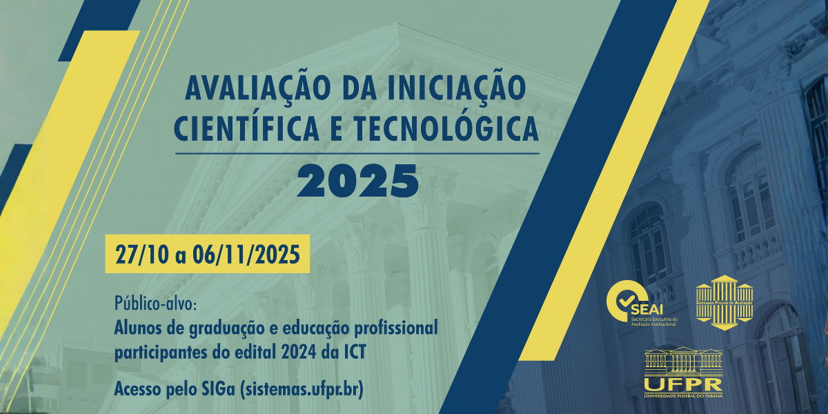Avaliação da Iniciação Científica e Tecnológica 2025
